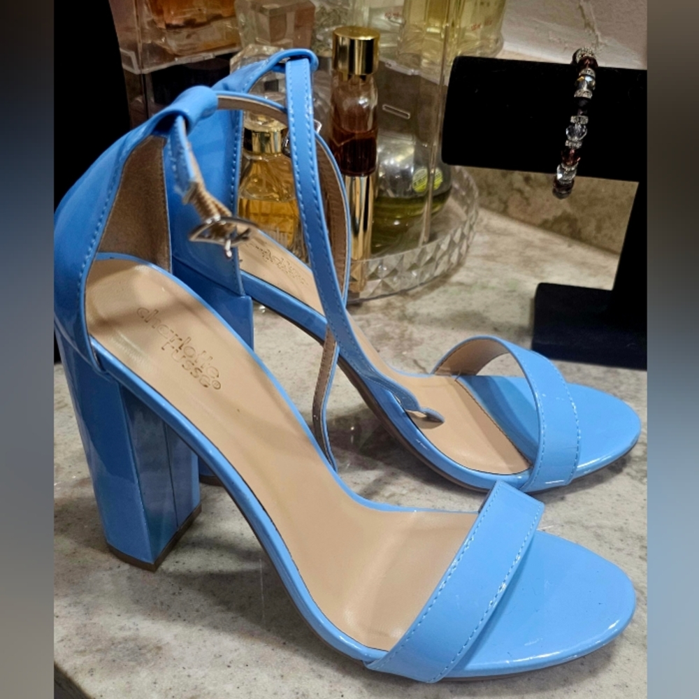Womens Blue Heels